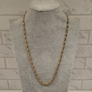 Goldtone Chain Intricate Design